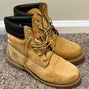 Women’s timberland linden woods wheat nubuck boots 8.5